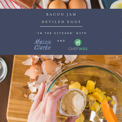 'In the Kitchen': Deviled Eggs with Bourbon Bacon Jam